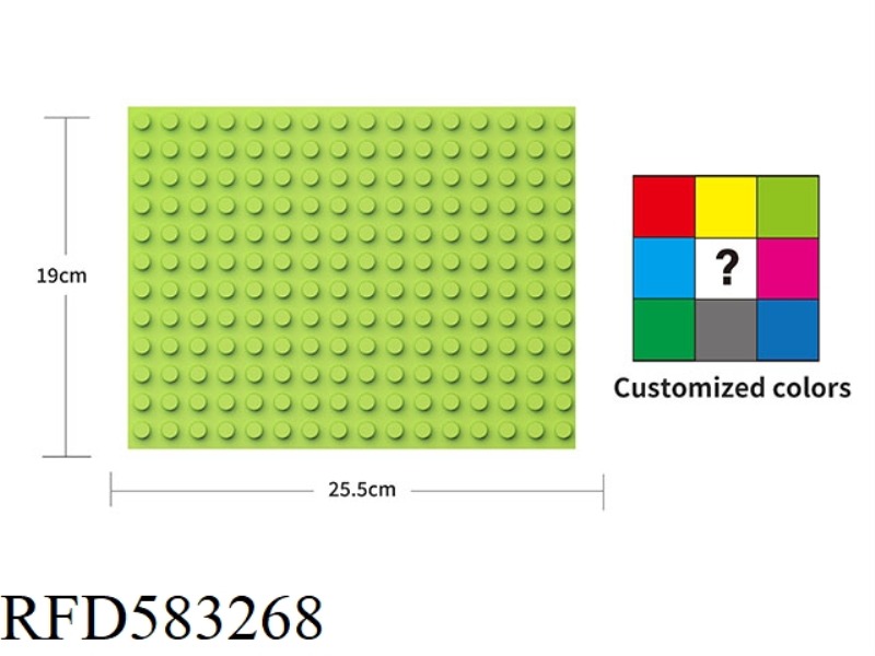 RIGHT ANGLE BASEBOARD 12X16 BASEBOARD COUNT 192 POINTS