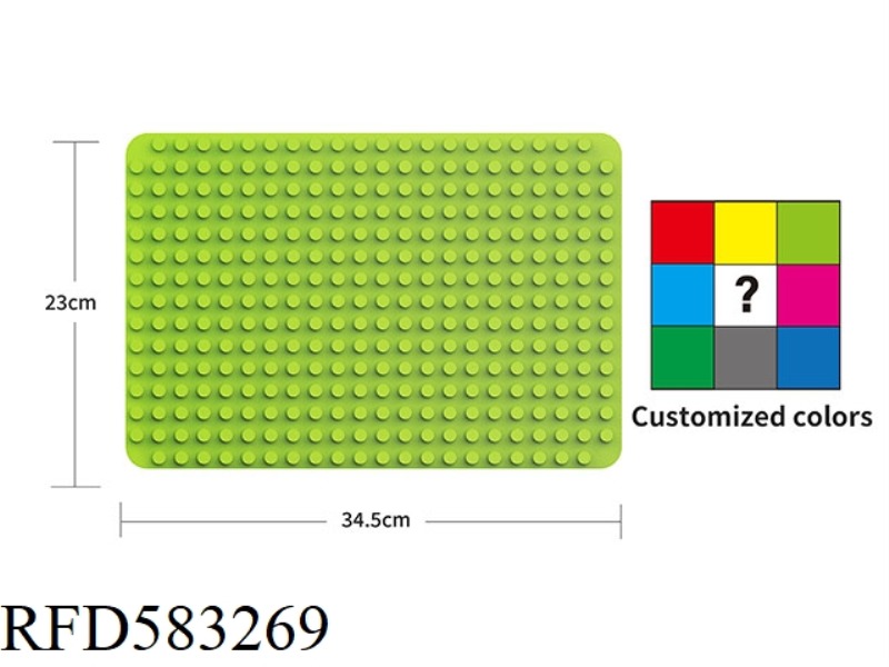 ROUNDED BOTTOM PLATE 15X22 BOTTOM PLATE COUNT 330 POINTS
