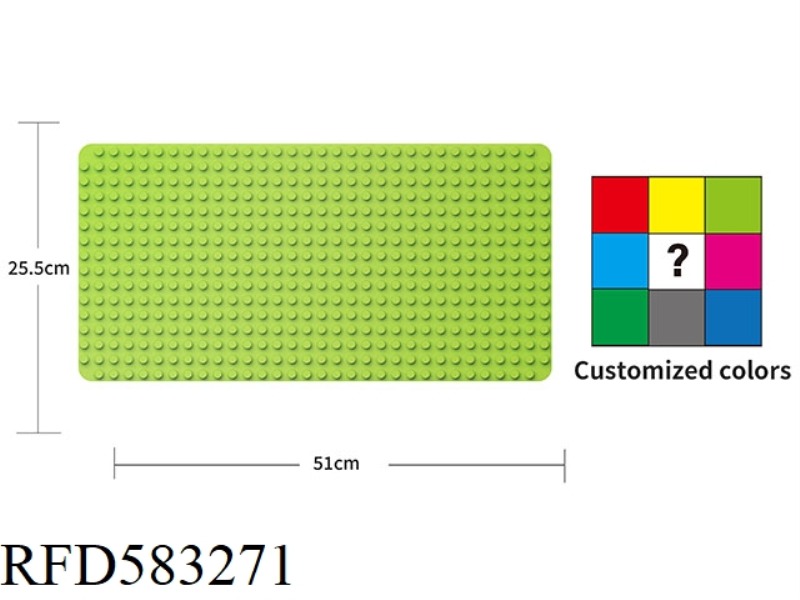 ROUNDED BASEPLATE 16X32 BASEPLATE COUNT 512 POINTS