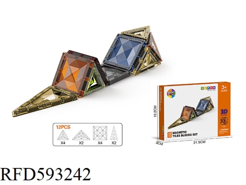 5CM DRILLING SURFACE 3D MAGNETIC SHEET -12PCS