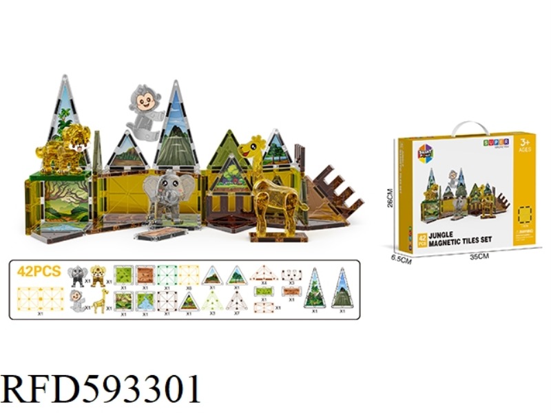 PLANE FOREST SERIES MAGNETIC SHEET -42PCS