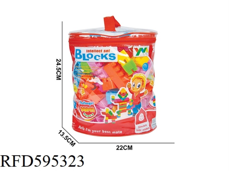 BUILDING BLOCKS 90PCS