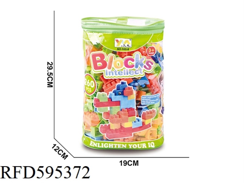 BUILDING BLOCKS 260PCS