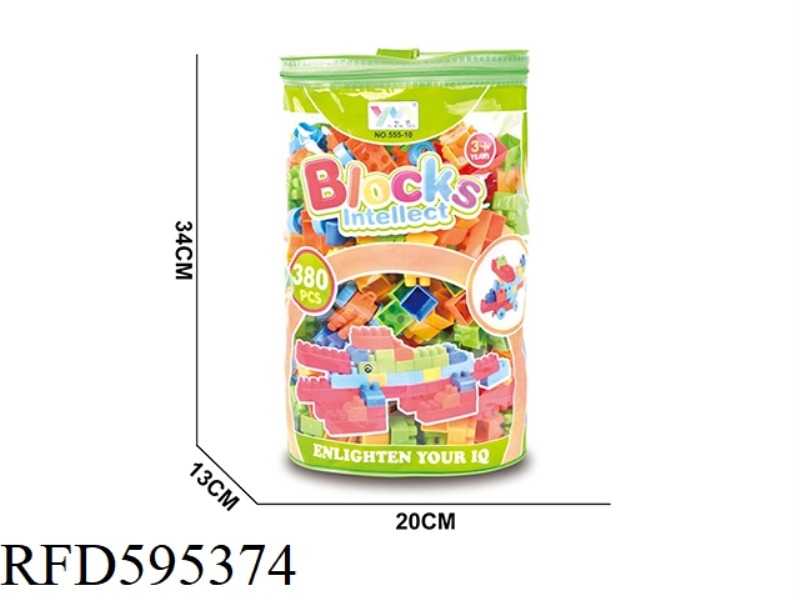 BUILDING BLOCKS 380PCS