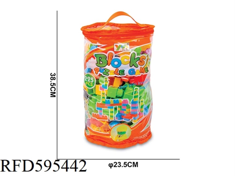 BUILDING BLOCKS 225PCS