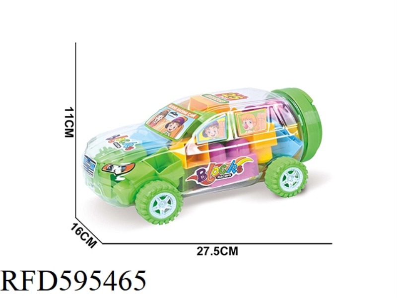 BUILDING BLOCK CAR 25PCS