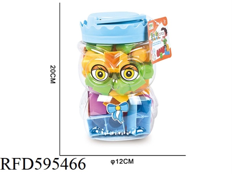 BUILDING BLOCK OWL 23PCS