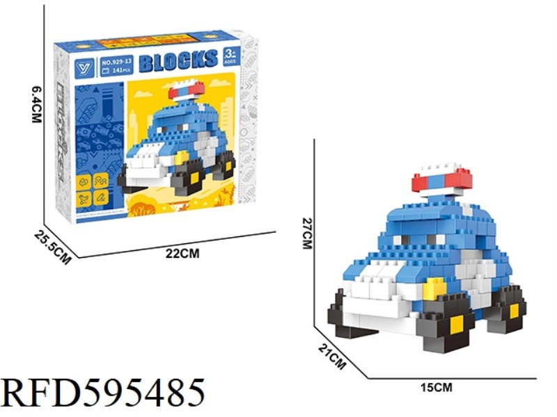 POLICE BOLI BLOCKS 141PCS