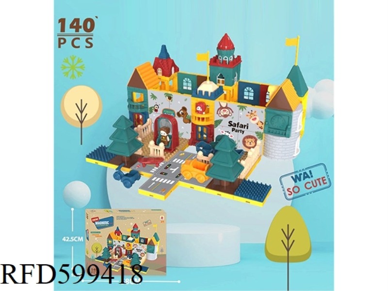 3D VILLA MAGNETIC BUILDING BLOCKS