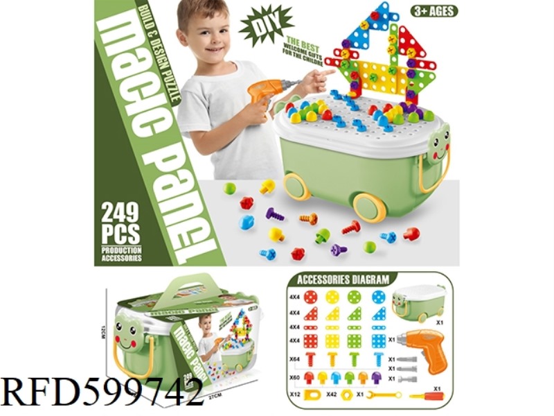 DIY ASSEMBLING BLOCKS 249PCS