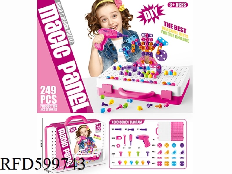 DIY ASSEMBLING BLOCKS 249PCS