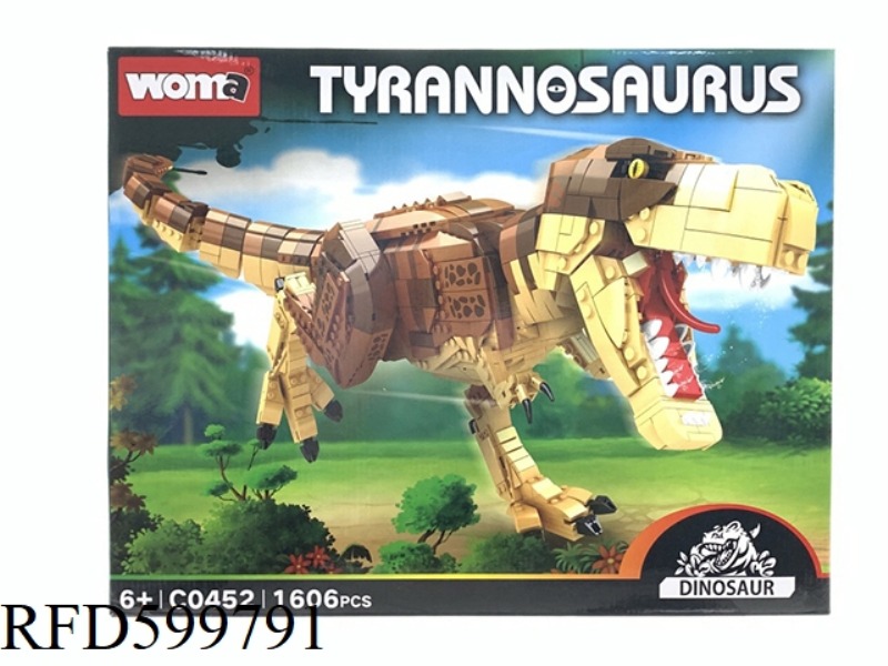 E-COMMERCE VERSION OF THE DINOSAUR SERIES OF TYRANNOSAURUS REX