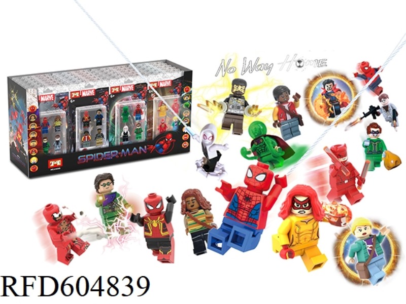 SPIDER-MAN ARMAGEDDON BLOCK DOLL 24PCS