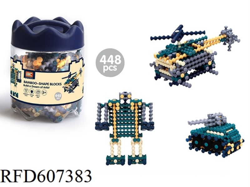VARIETY OF SLUB BUILDING BLOCKS