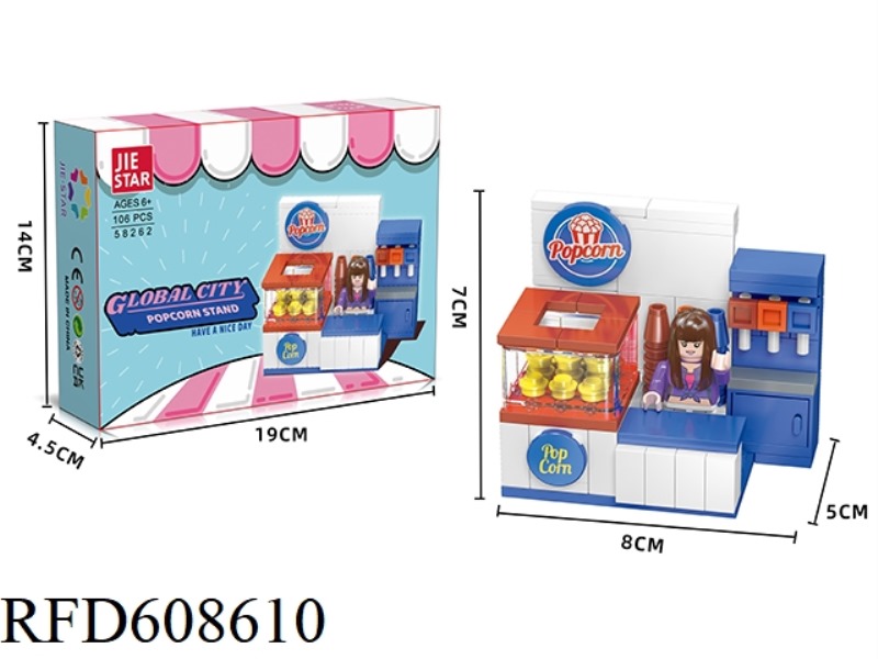 POPCORN STAND 106PCS