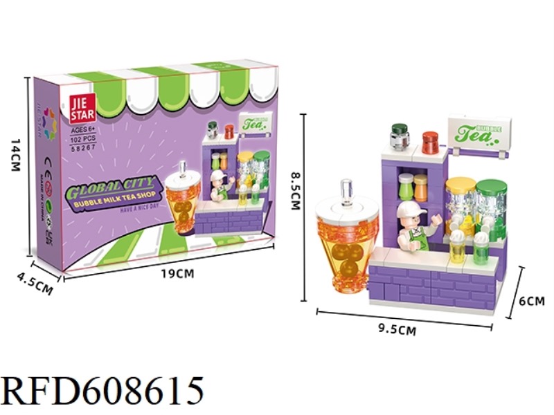 MILK TEA STALL 102PCS