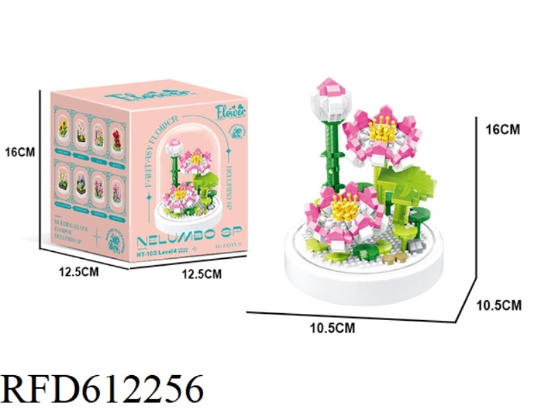 LOTUS FLOWER 483PCS