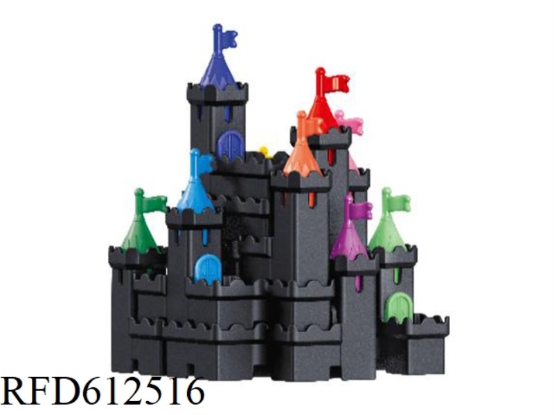 PUZZLE BOARD GAME - BUILD A CASTLE