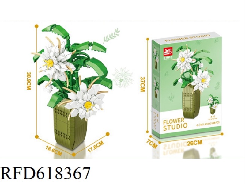 MICROPARTICLE BUILDING BLOCK-EPIPHYLLUM 548PCS