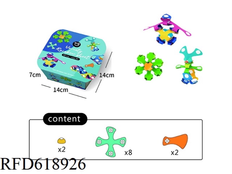 VARIABLE RAINBOW TABLET -12PCS