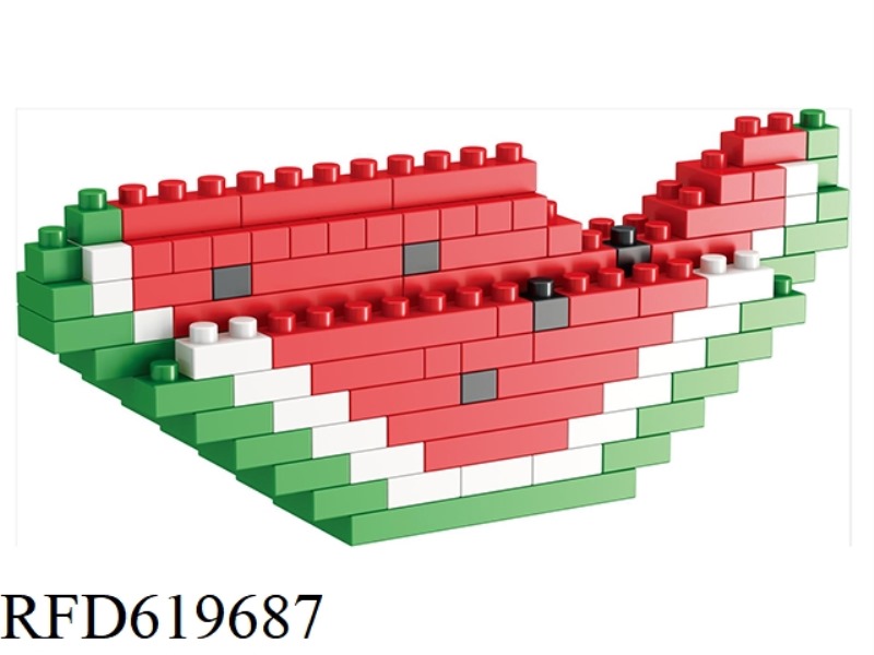 WATERMELON BUILDING BLOCKS 100PCS