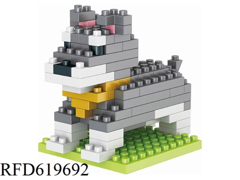 SCHNAUZER BUILDING BLOCKS 82PCS