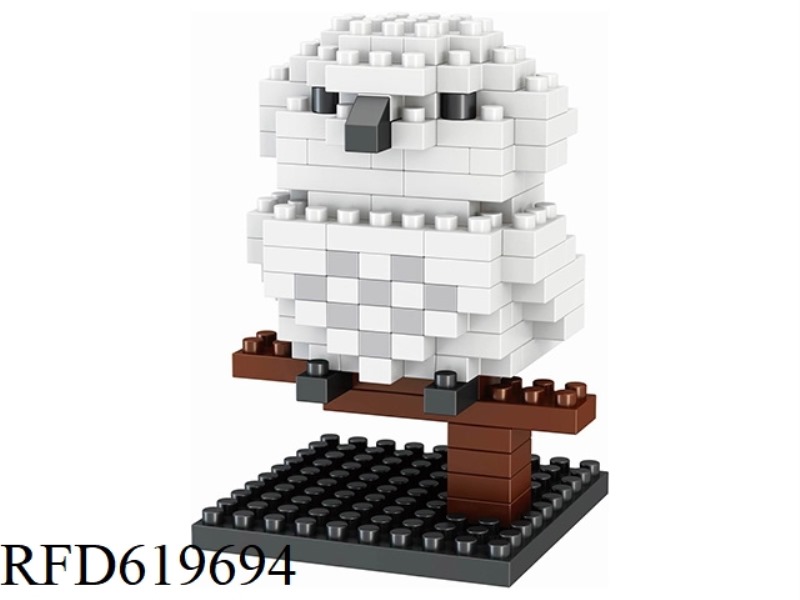 WHITE OWL BUILDING BLOCKS 137PCS