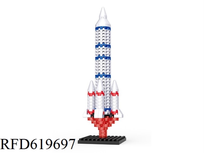 SPACE ROCKET BUILDING BLOCKS 187PCS
