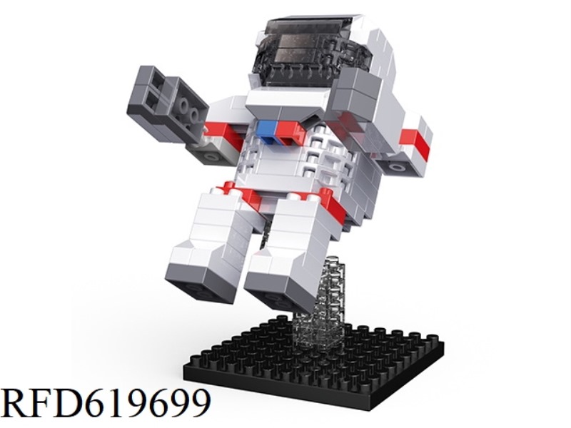 WEIGHTLESS ASTRONAUT BUILDING BLOCKS 128PCS