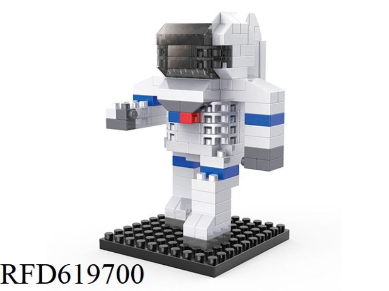 RUNNING ASTRONAUT BLOCKS 136PCS