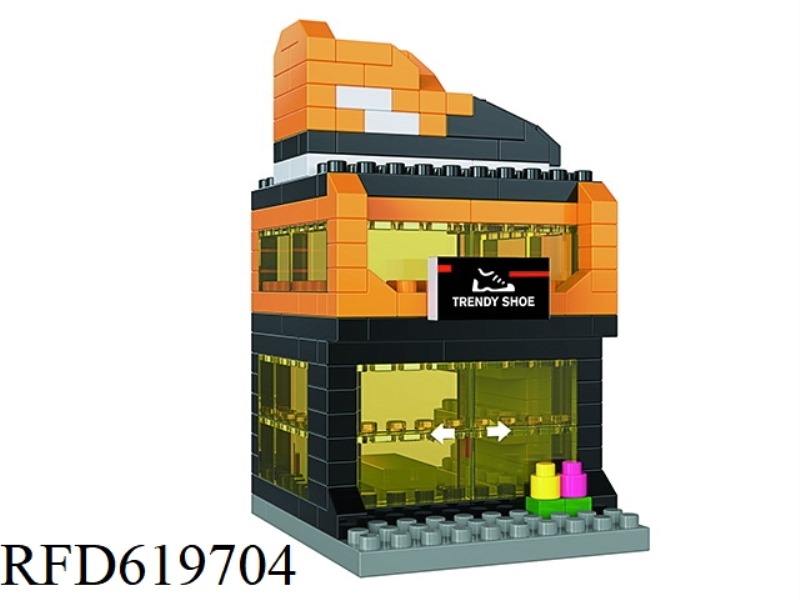 FASHION SHOE STORE BUILDING BLOCKS 171PCS
