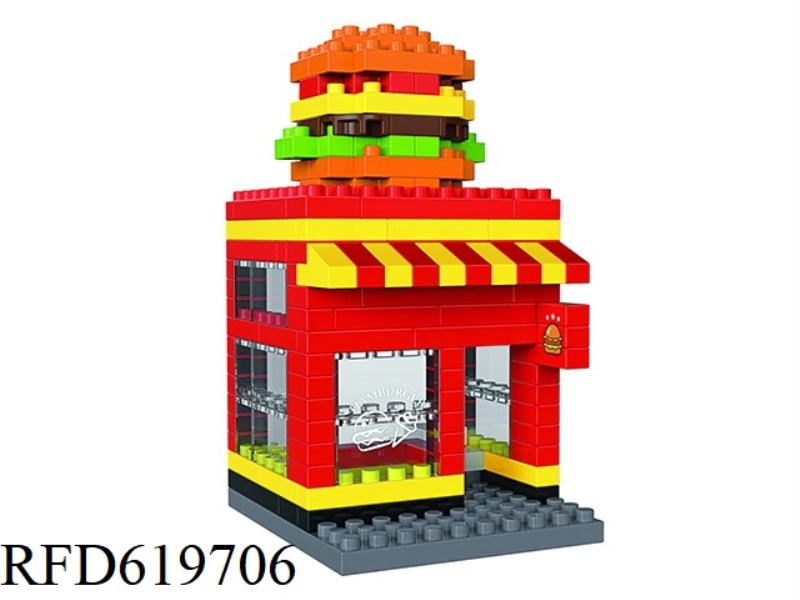 BURGER STORE BUILDING BLOCKS 178PCS