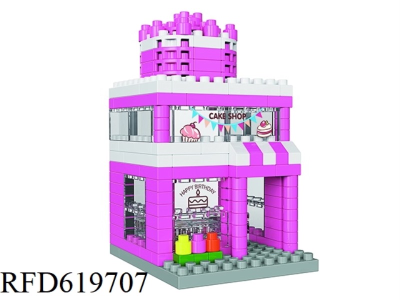 CAKE SHOP BUILDING BLOCKS 171PCS