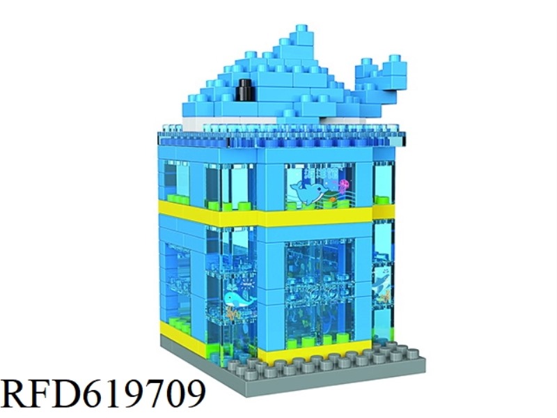AQUARIUM BUILDING BLOCKS 139PCS