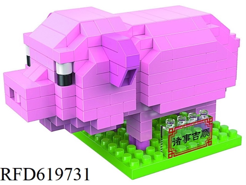 PIG BUILDING BLOCKS 175PCS
