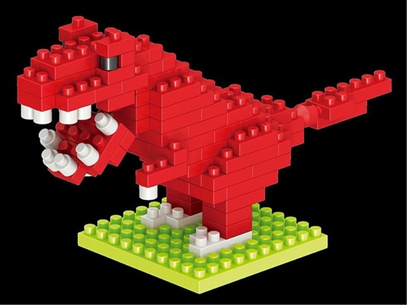 TYRANNOSAURUS REX BUILDING BLOCKS 115PCS