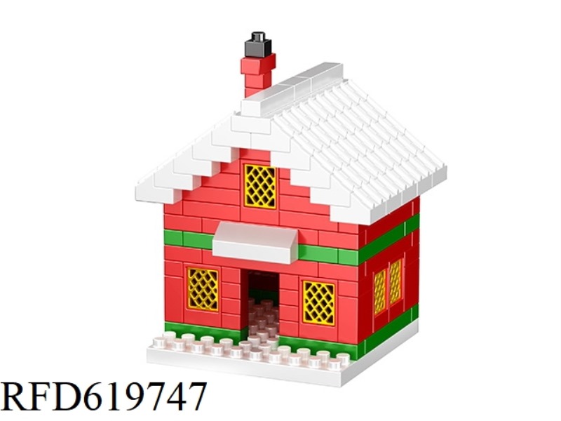 CHRISTMAS SNOW HOUSE 159PCS