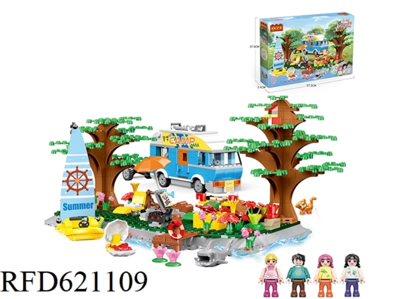 CAMPING ADVENTURE WATER ACTIVITIES 890PCS