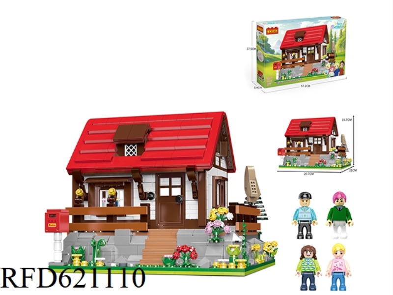 SWISS COTTAGE VILLA 834PCS