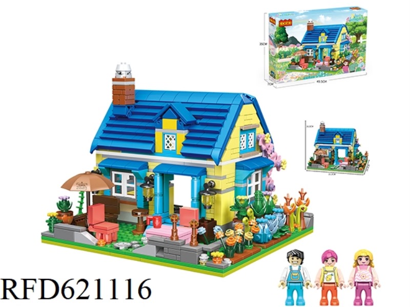GARDEN HOUSE 792PCS