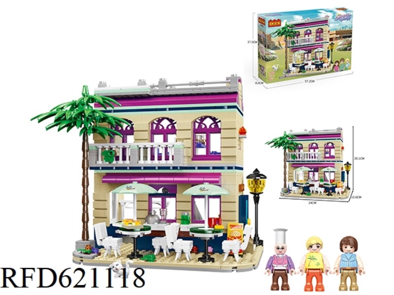 ITALIAN ISLAND RESTAURANT 859PCS