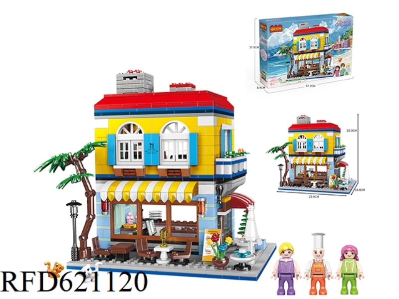 FRENCH SEASIDE RESTAURANT 908PCS
