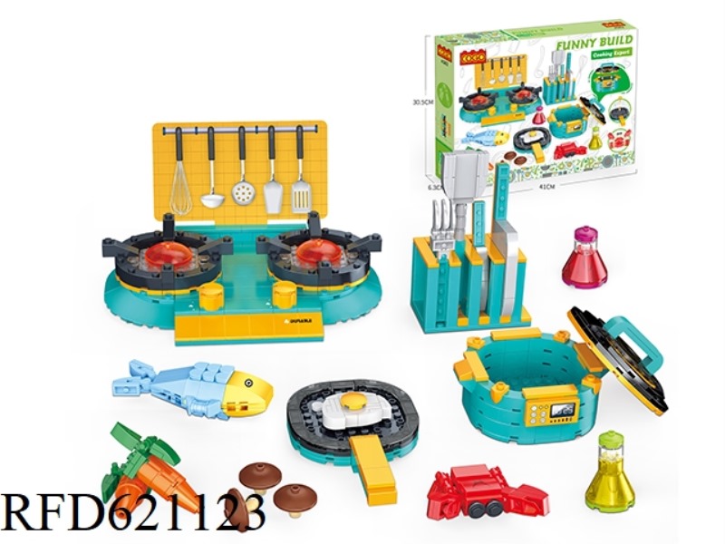 FAMILY SERIES KITCHEN COOKING FAMILY 503PCS