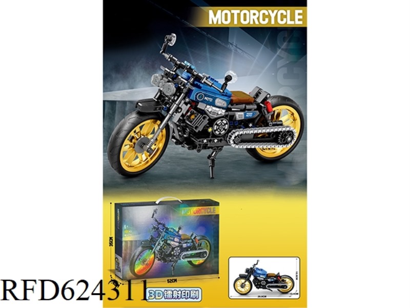 DIY ASSEMBLING BLOCKS NEW MOTORCYCLE