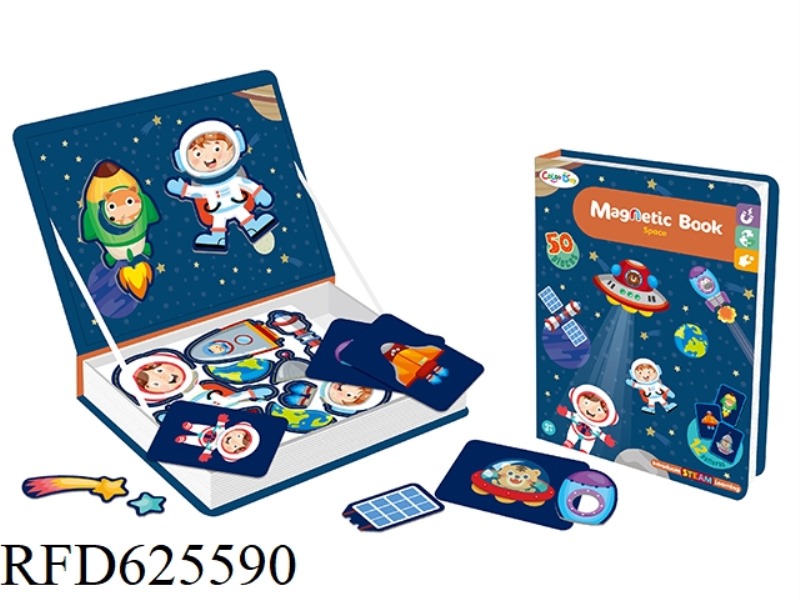 MAGNETIC PUZZLE BOOK - SPACE SERIES