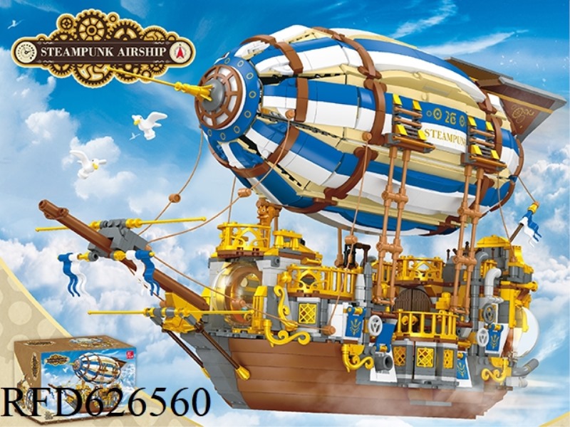 3272PCS STEAMPUNK SHIP BUILDING BLOCKS