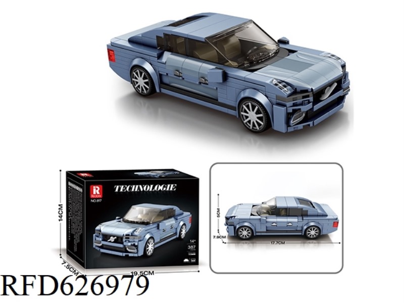 1:24 BLOCK CAR (387PCS)