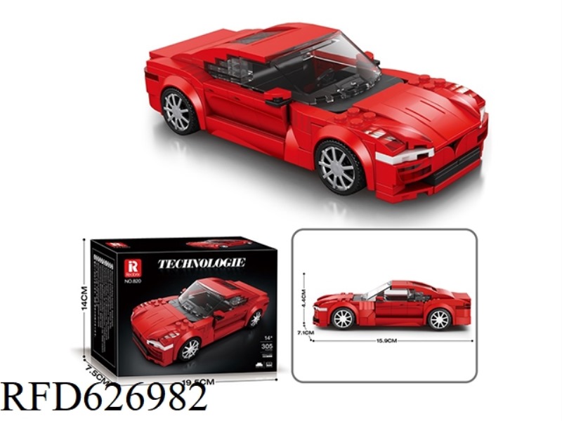 1:24 BLOCK CAR (305PCS)