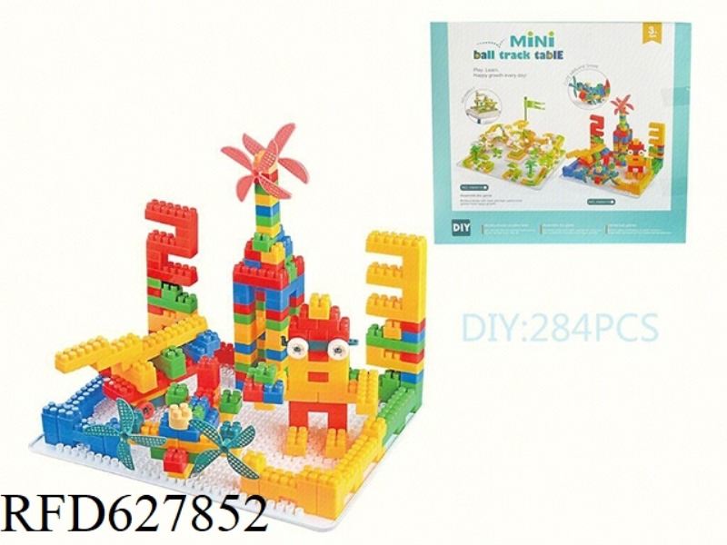 PUZZLE BUILDING BLOCKS 284PCS
