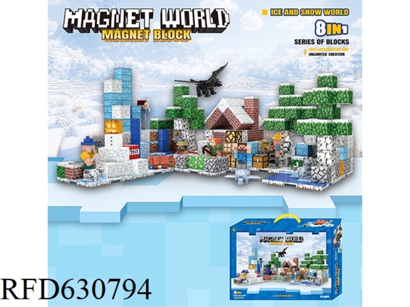 ICE AND SNOW WORLD 383PCS